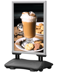 Zeige Details für Kundenstopper WINDPRO AQUA Bild von Kundenstopper WINDPRO AQUA