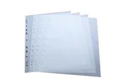 Zeige Details für Laminiertaschen A4, glanz, mit Abheftlochung Bild von Laminiertaschen A4, glanz, mit Abheftlochung