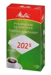 Zeige Details für Kaffeefilter MELITTA Pyramidenfiltertüten 202 S Bild von Kaffeefilter MELITTA Pyramidenfiltertüten 202 S