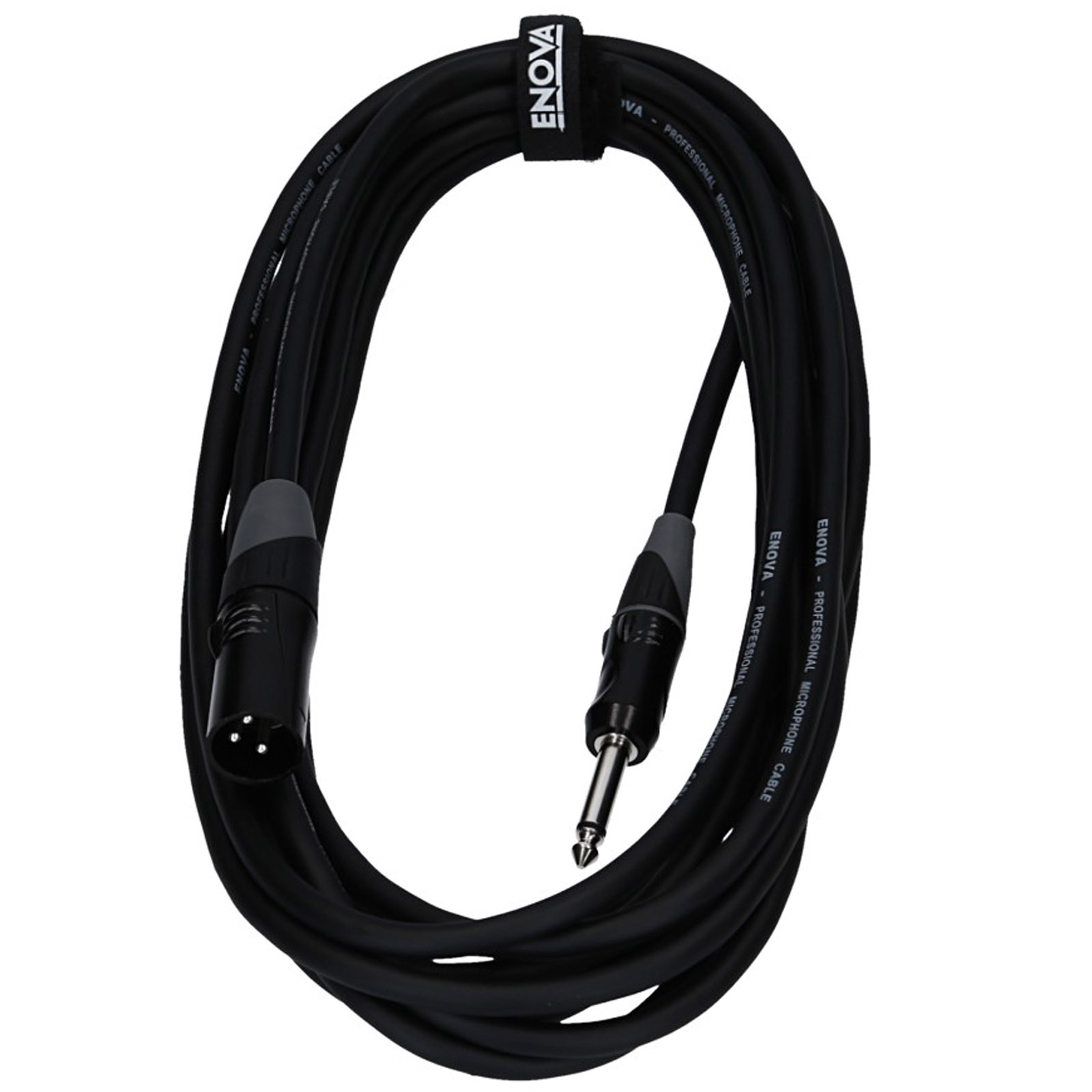 Bild von XLR M Jack Kabel - XLR male auf Klinke mono Adapterkabel asymmetrisch 2 pin