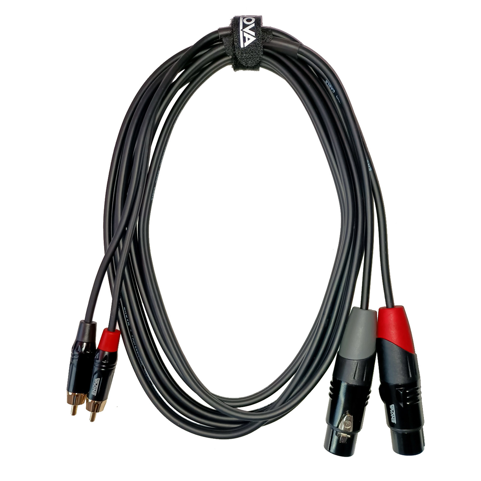 Bild von XLR female Cinch Kabel - Audio RCA Adapterkabel Stereo