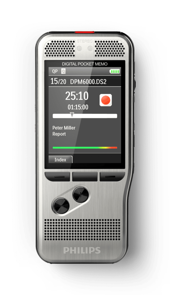 Bild von PHILIPS Diktiergerät Digital PocketMemo (DPM6000)