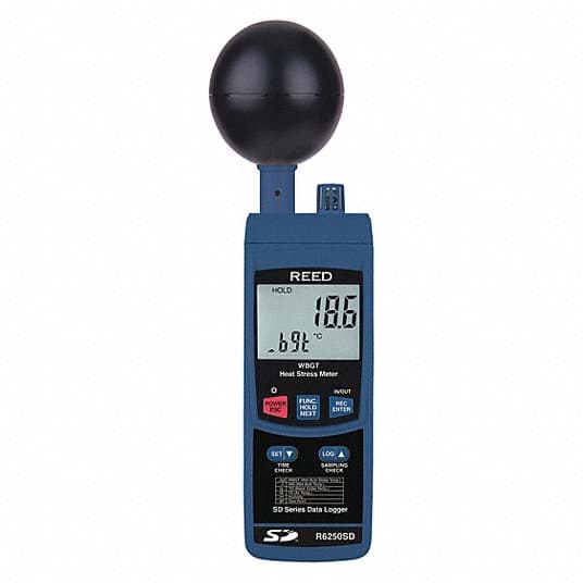 Bild von REED Hitzestress Messgerät mit Datenlogger / R6250SD
