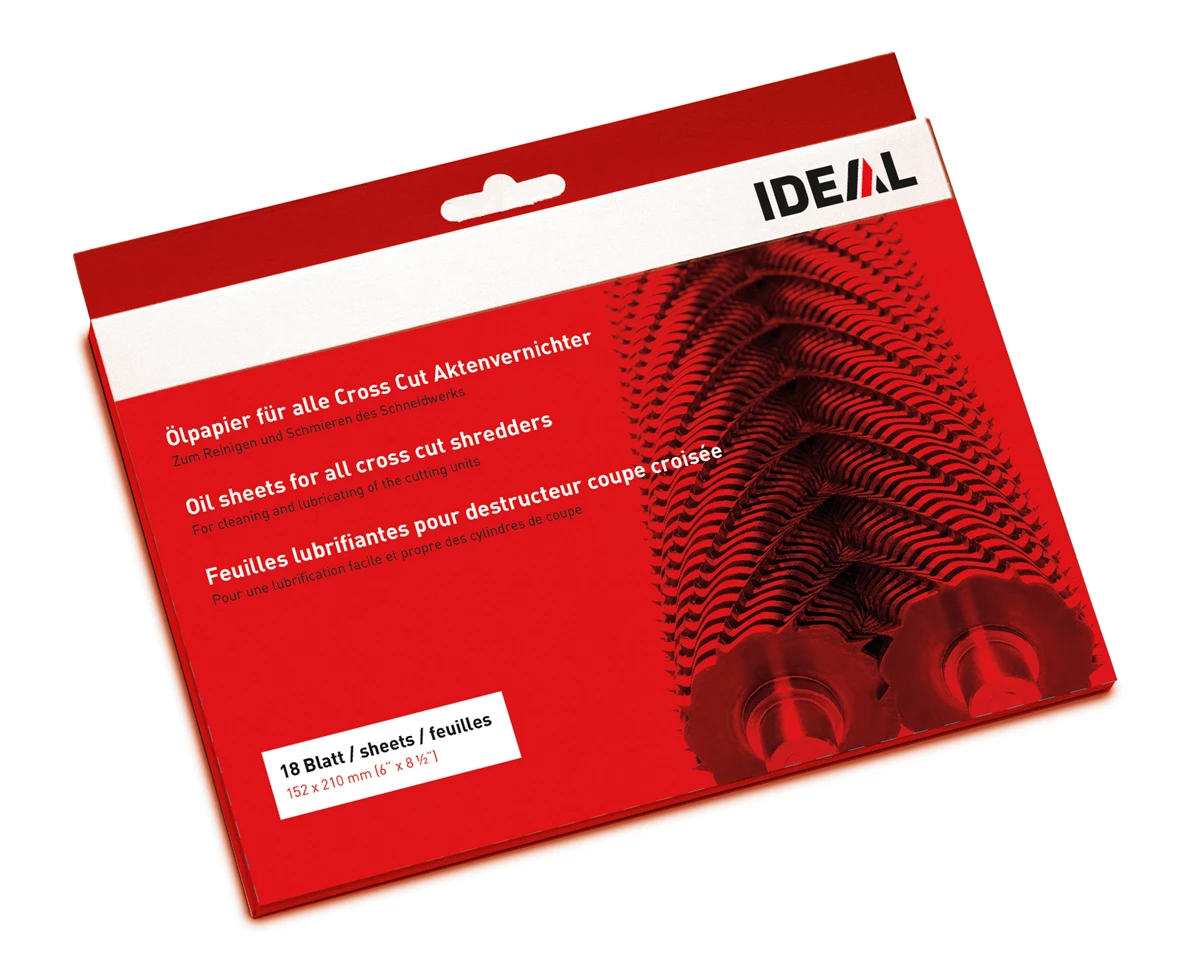Bild von IDEAL Ölpapier für Aktenvernichter