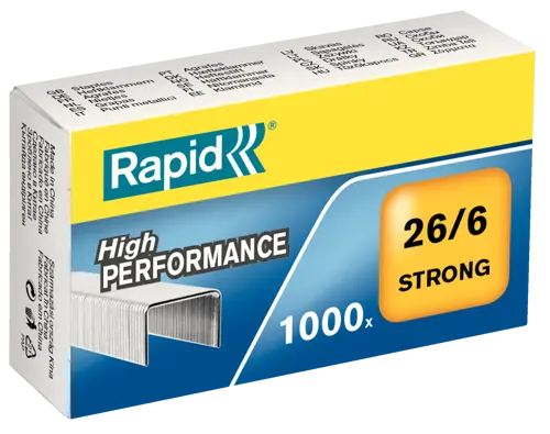 Rapid Heftklammern 26/6 Strong