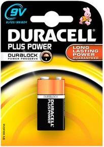 Bild von DURACELL Alkaline E-Block, 9V Batterie