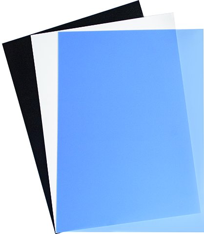 Bild von PVC Klarsichtfolien A4, 0.20 mm, farbig