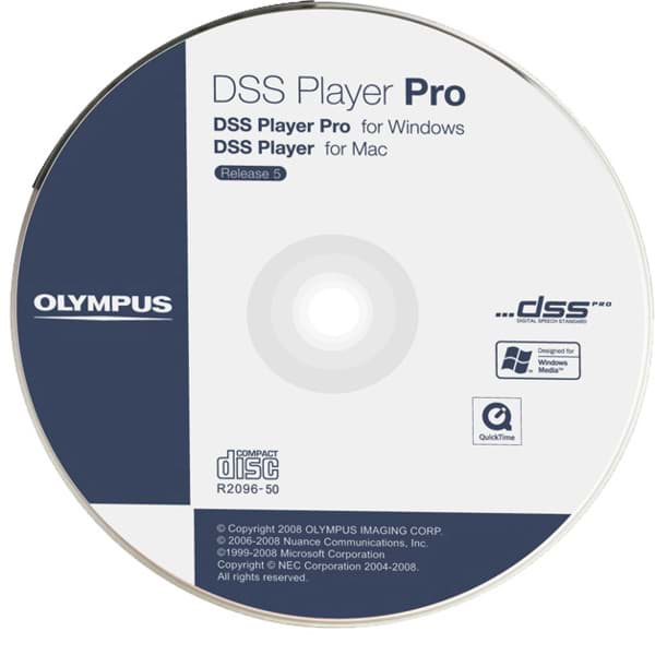 Bild von Olympus DSS Player Pro Dictation Module